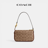 COACH 经典标志 女士手袋 B4/棕黄色 棕色