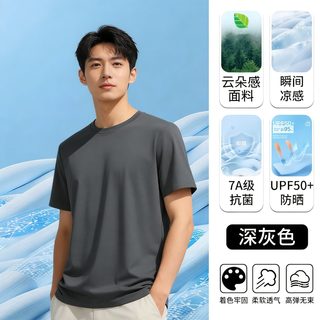  锐图森 纯色 男士短袖T恤