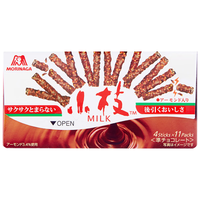  Morinaga/森永 独立小包装 儿童巧克力 小枝巧克力 59.4g