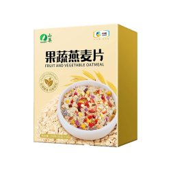 山萃 0添加蔗糖 水果燕麦片 中粮水果燕麦片