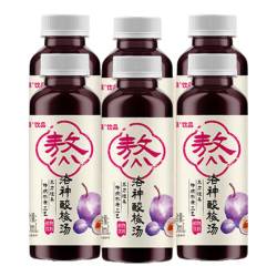乐源 洛神酸梅汤360ml*6瓶整箱果味饮品熬煮饮料出游聚餐饮料解腻小瓶