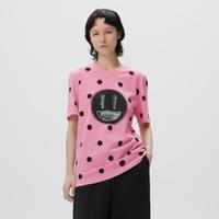 江南布衣 女士宽松圆领短袖T恤