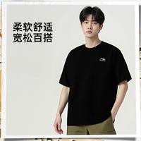 李宁 宽松 男士短袖T恤