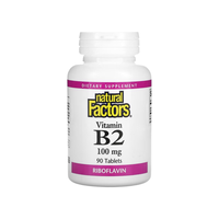 natural Factors 溃疡修复快 维生素B2 100毫克90片 组合装