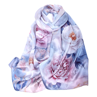  SHANGHAI SYORY/上海故事 100%桑蚕丝 女士丝巾 礼盒 倾城幻梦（升级款）