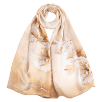  SHANGHAI SYORY/上海故事 100%桑蚕丝 女士丝巾 礼盒 浮光跃金