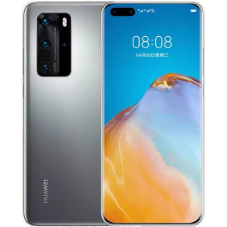 华为 P40 Pro 5G智能手机 冰霜银 8GB+512GB