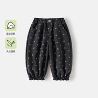 班喜迪 女童裤子春装儿童洋气卫裤宝宝春秋季休闲束脚运动裤