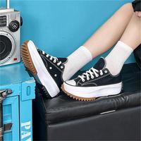 匡威 RunStar男女运动经典松糕厚底增高帆布鞋