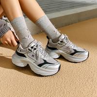 安踏 云起 女士厚底增高老爹鞋