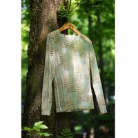 飞鸟和新酒 夏季时尚圆领网纱打底T恤女宽松套头上衣女