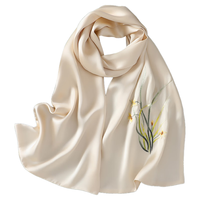  SHANGHAI SYORY/上海故事 手工苏绣 女士丝巾 礼盒 兰心