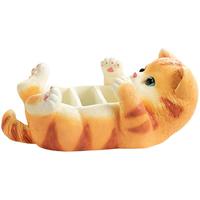  慧心巧聚 创意摆设 猫咪手机收纳盒