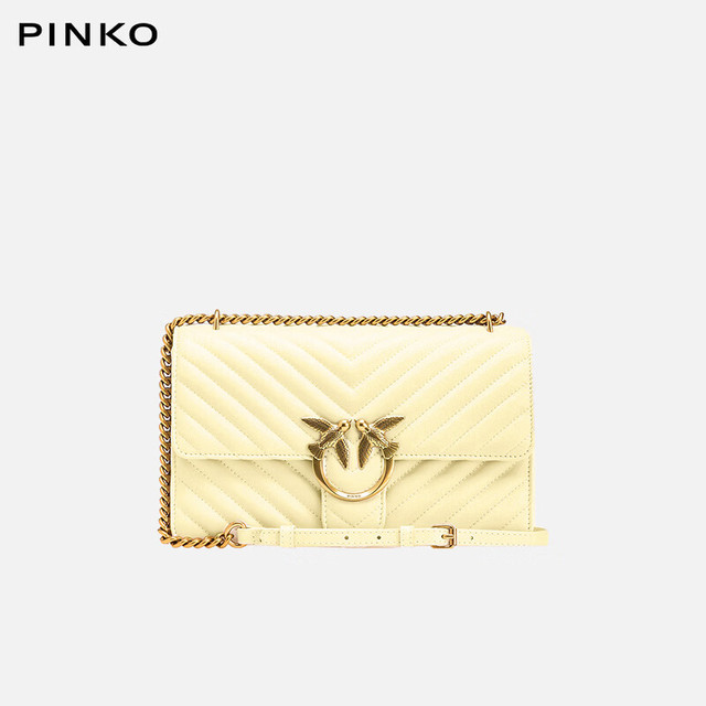 PINKO 女包CLASSIC斜跨链条燕子包轻奢礼物100941A0GK