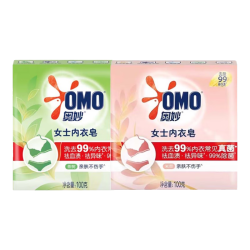 奥妙 抑菌祛异味 内衣皂 茶树100g+米萃100g