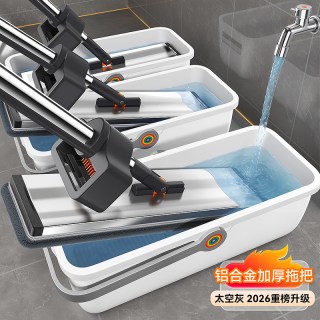 佳帮手 干湿两用 平板拖把 桶刮水一体