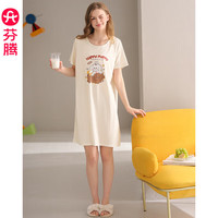  FENTENG/芬腾 宽松休闲 女士睡裙
