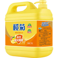 榄菊 大桶洗洁精 家用实惠装 5kgx3 柠檬香