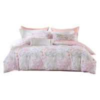  MENDALE/梦洁家纺 100%全棉 纯棉四件套 床单 被套 枕套 夏末