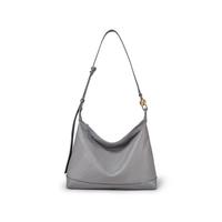 迪桑娜 【头层牛皮】大容量HOBO包轻奢优雅单肩手拎女包 三色可选