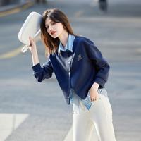  苏醒的乐园 拼接假两件 女士卫衣