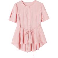  dme/德玛纳 垂感 女士衬衫 腰带