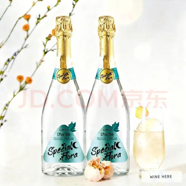 凯斯蒂隆 苹果味气泡酒3.8度 750mL 1瓶