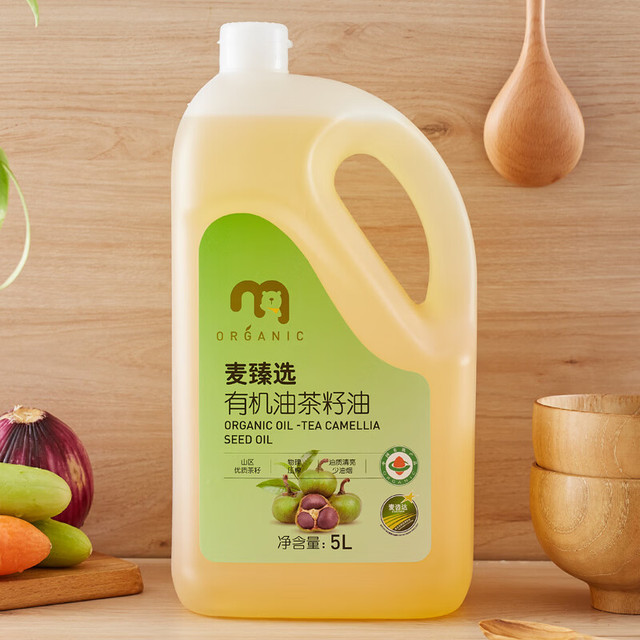 麦臻选 麦德龙商超！有机 &油茶籽油 5L