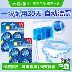 蓝月亮 马桶清洁剂 洁厕块 50g*8块 除菌