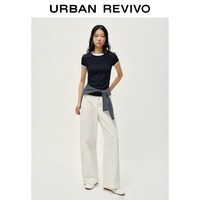  URBAN REVIVO 收腰 女士T恤