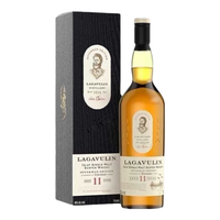 乐加维林 Lagavulin 苏格兰艾莱岛单一麦芽威士忌艾雷岛威士忌 乐加维林11年奥弗曼版（黑啤桶）