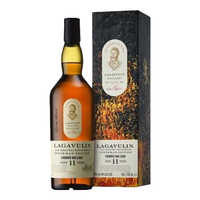 乐加维林 Lagavulin 苏格兰艾莱岛单一麦芽威士忌艾雷岛威士忌 乐加维林11年奥弗曼版（烧烤桶）
