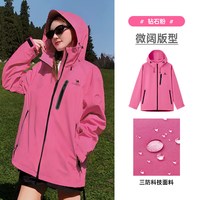 移动端、88VIP：骆驼 三防 女士夹克