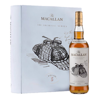 麦卡伦Macallan苏格兰单一麦芽威士忌麦卡伦精粹年份版洋酒 麦卡伦档案系列书册5