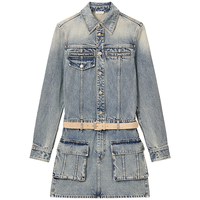  MISS SIXTY 低腰 女士牛仔连衣裙 腰带