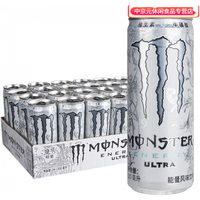 可口可乐魔爪能量风味饮料330ml罐装整箱无糖白魔爪 白魔爪330ml*24罐