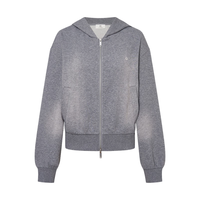  MO&Co./摩安珂 连帽双向拉链短款 女士外套 M /165