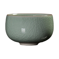  隐庐 紫口铁足 汝瓷茶杯