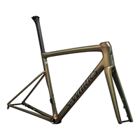 SPECIALIZED/闪电 碳纤维公路自行车车架 金属柏绿/缎面金属黑