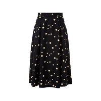  LANCY FROM25/朗姿 复古波点印花 女士半身裙