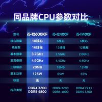 百亿补贴：英特尔 i5 12600KF盒装CPU搭微星PRO B760M-A DDR4 II 主板套装