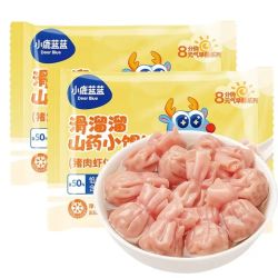 小鹿蓝蓝 儿童猪肉虾仁小馄饨/36个