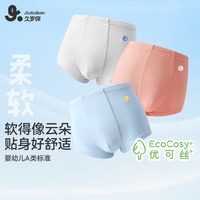 久岁伴 儿童平角内裤男孩春秋莫代尔短裤青少年中大童宝宝女孩底裤