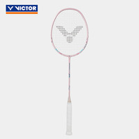VICTOR TK-7 PRO 羽毛球拍 全碳素进攻型 亮粉色 4U 已穿线