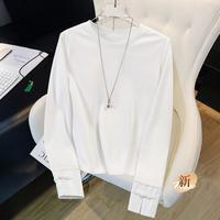 她池 2026春装新女士设计感内搭打底衫