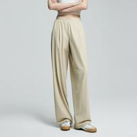 CHUMIAN 凉感冰肌神裤弹力休闲长裤25高腰垂坠感阔腿休闲长裤