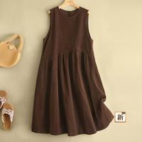 SPECIAL 春夏新女士时尚简约A字休闲中长款连衣裙