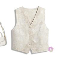 SPECIAL 2026春夏新女士复古叠穿气质优雅马甲