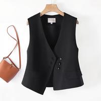 SPECIAL 春夏新女士时尚V领气质显瘦马甲有大码