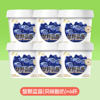 塘日塔格 整颗水果酸奶蓝莓6杯